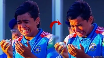 Nobody Came when Vaibhav Suryavanshi was Crying after Jitesh Lost Ind vs Ban SemiFinal in Super Over