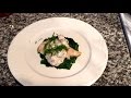 Chicken tenderloin with a white creamy mushroom and capers sauce recipe tutorial