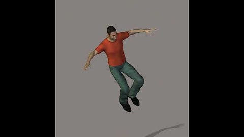 Slow motion Animation Jump Test