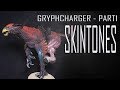 How to paint Pallador Vanguards - Part 1: (Wet-in-wet) Multicolored skin on the Gryphcharger