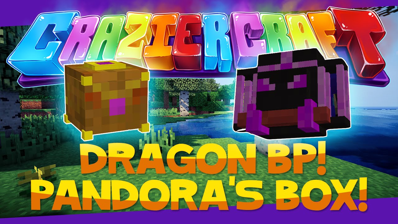 DRAGON BACKPACK + PANDORA'S BOX! ( CRAZIER CRAFT SMP Ep.19 )