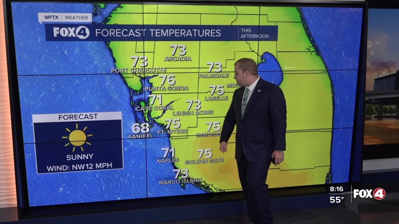 FORECAST: Plenty of sunshine and warmer temperatures return - YouTube