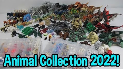 My LEGO Animal Collection Tour - 2022! (How I sort and store my Animal Collection!)