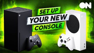 How To Set Up Your NEW Xbox Series S or Series X Console!