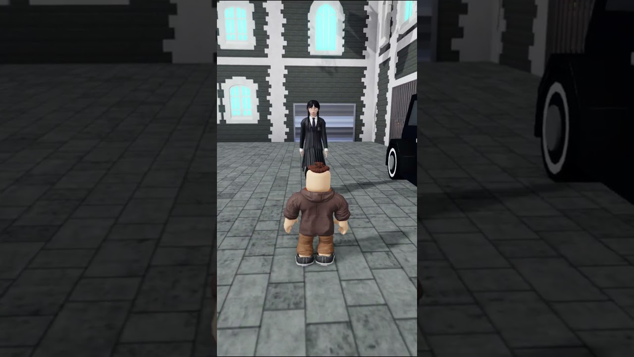 Roblox - WEDNESDAY'S PRISON RUN P1 Chase JUMPSCARE