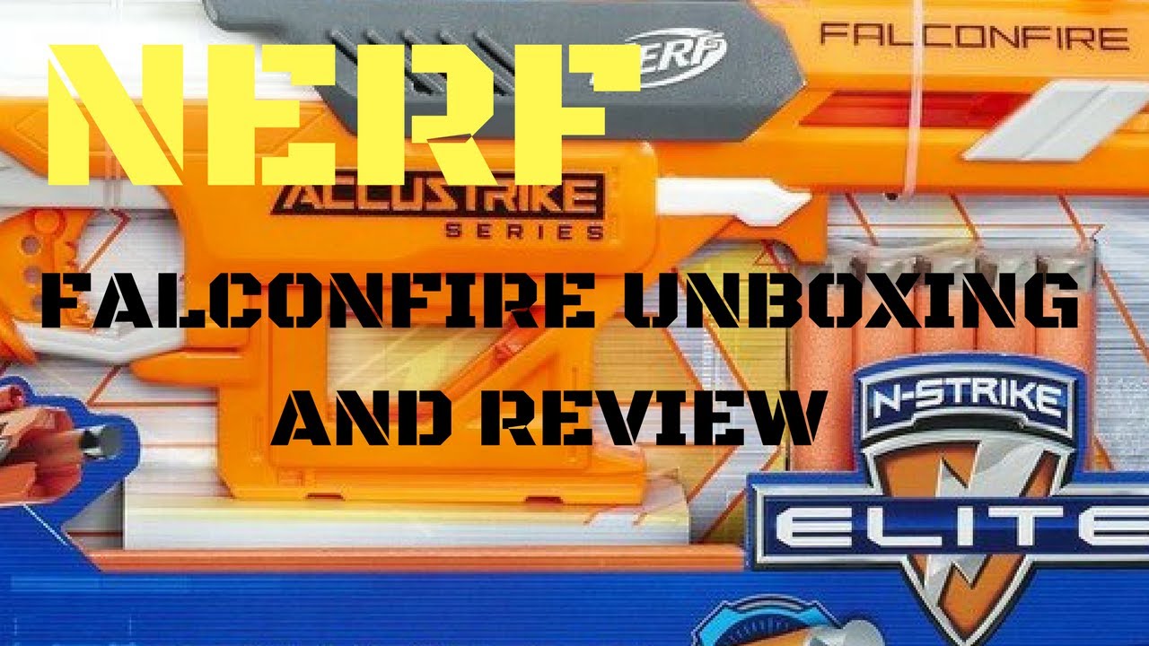 Falconfire Nerf Accustrike Series - Unboxing & Review - YouTube