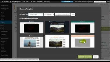 6 instabuilder create page using templates
