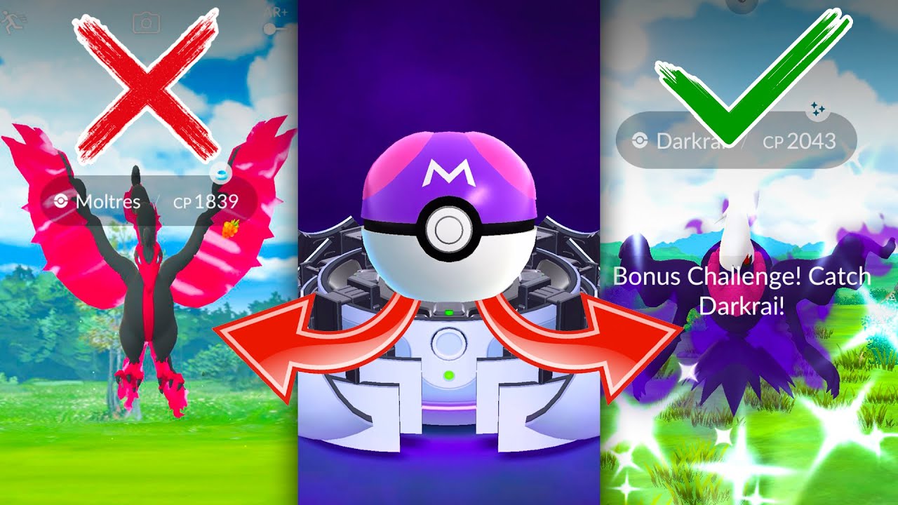 ONLY Use a Master Ball on these Pokémon