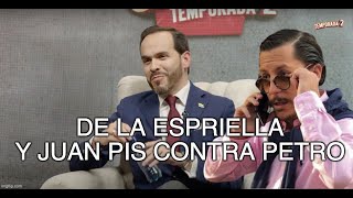 What is ABELARDO DE LA ESPRIELLA looking for by acting in JuanPis's (Alejandro Riaño) film?
