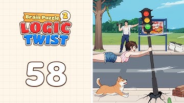 Brain Puzzle 2: Logic Twist Level 58 Hold Tight