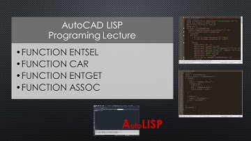 【AutoCAD】使い方 - リスプ(lisp)の選択関数entselの説明