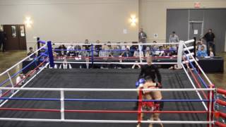 Abdou Haddad Vs Patrick Ward Five 2 Minute Rounds Full Muay Thai