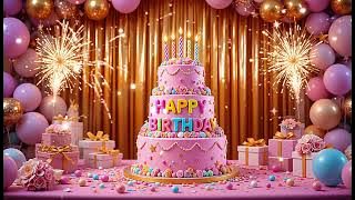 🎶A Sweet Happy Birthday song 🥳🎊Sprinkled with Love and Happiness💕🎊 🎂