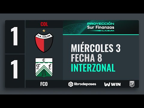 #TorneoProyección Sur Finanzas Clausura 2025 | Fecha 8 | Colón – Ferro
