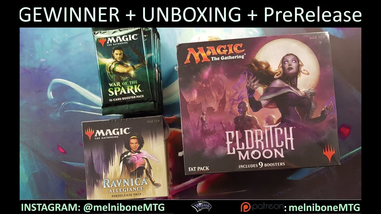 Auslosung des Gewinners + WotS, RAL, Bundle Unboxing [MtG deutsch]