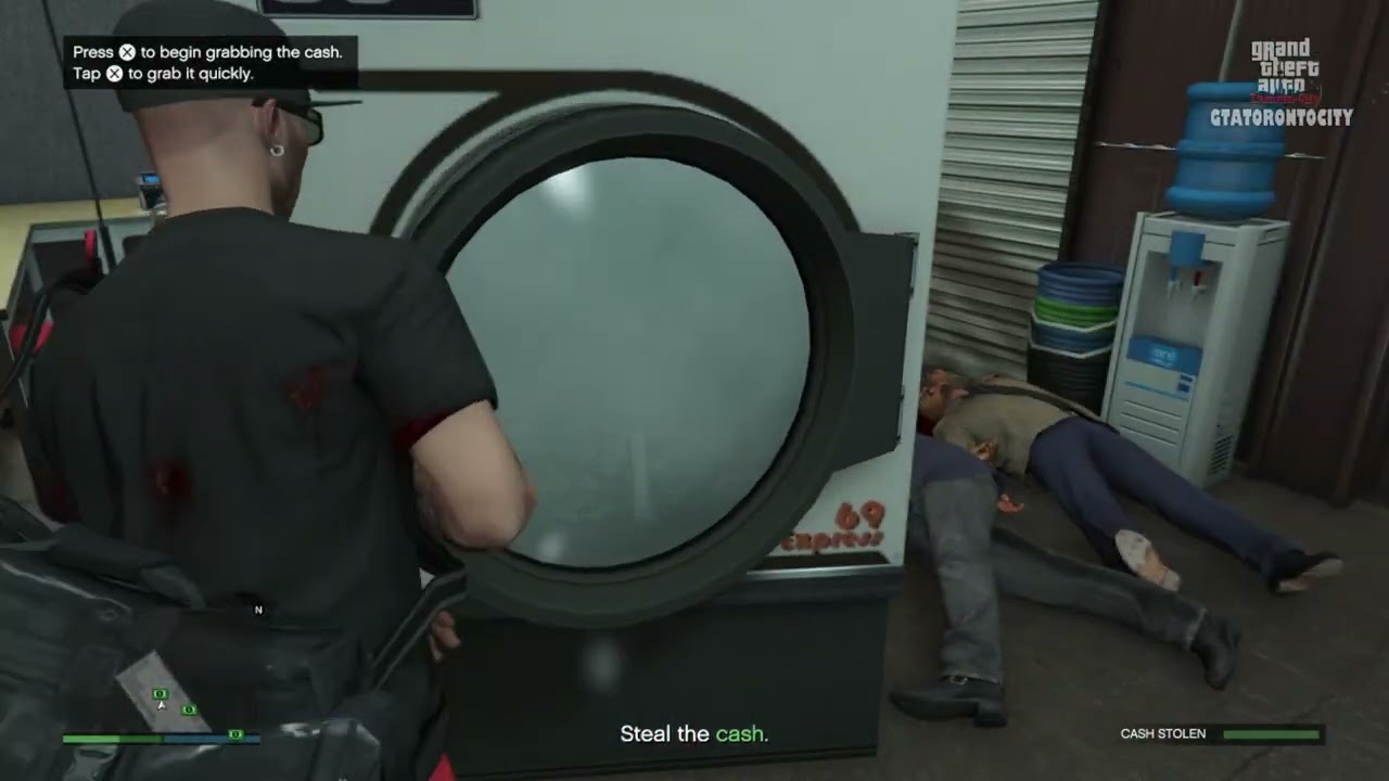 GTA V - Online GTATORONTOCITY - (Hands on Car Wash) - Steal the Rival’s Cash (PS5 Pro)