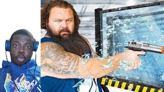 Bulletproof Glass Vs Worlds Strongest Man Amazing