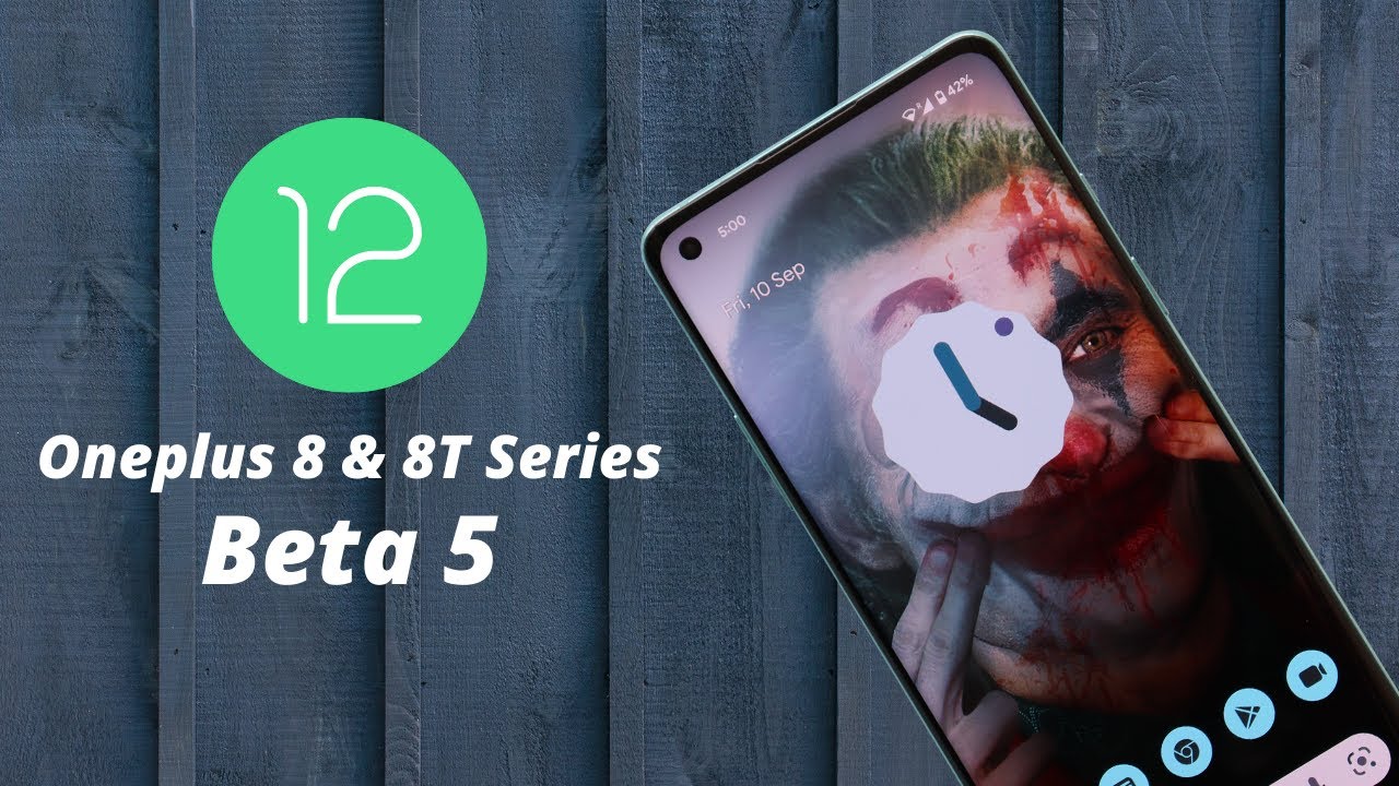 Get Android 12 beta 5 on Oneplus 8 & 8T Series + Installation guide ...
