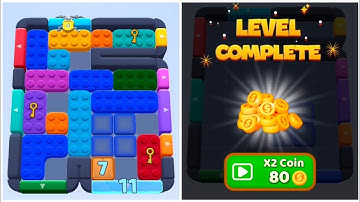 Color block jam Level 676 Walkthrough Solution 