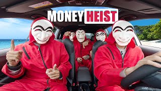 MONEY HEIST PARKOUR || What's a free day of BAD GUY || ( Epic Live Story ) Dancing Every Where