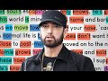 Eminem - Lose Yourself | Rhymes Highlighted