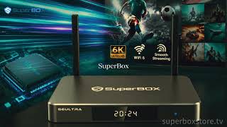 SuperBox 8K Streaming Box – Next-Gen Speed & Zero Lag TV Experience