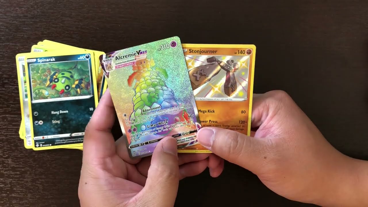 I Pulled Alcremie VMAX Rainbow!!!