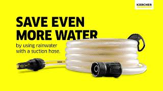 Go Ecofriendly And Save Water With Kärcher Pressure Washers and The SH 5 Suction Hose | Kärcher UK