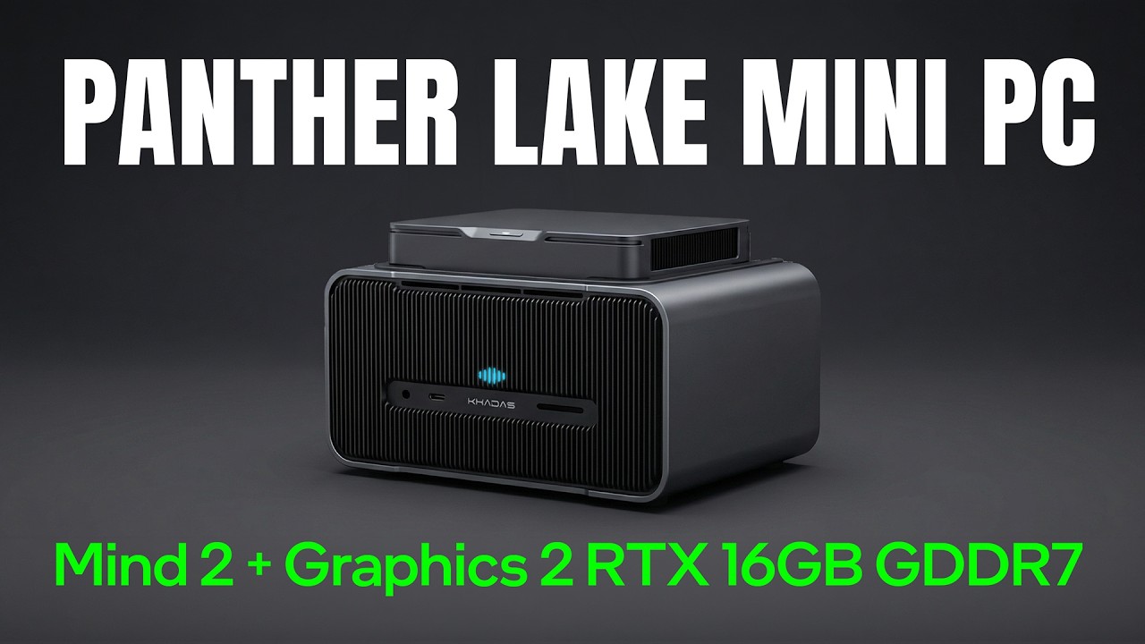 The First Panther Lake Mini PC Gets A MASSIVE GPU Upgrade!