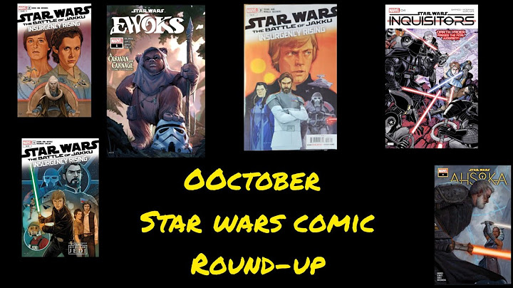 October 2024 Star Wars Comic Round-up