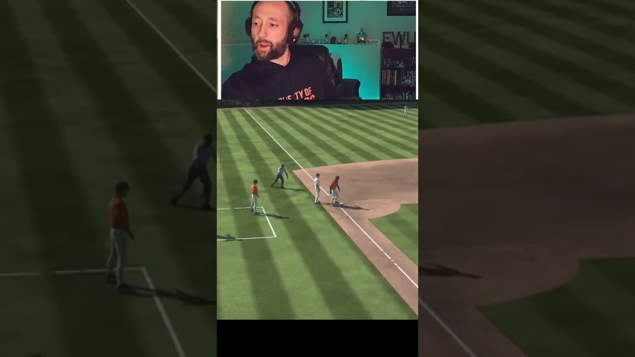 Curtis Granderson showing off his cannon, MLB The Show 22