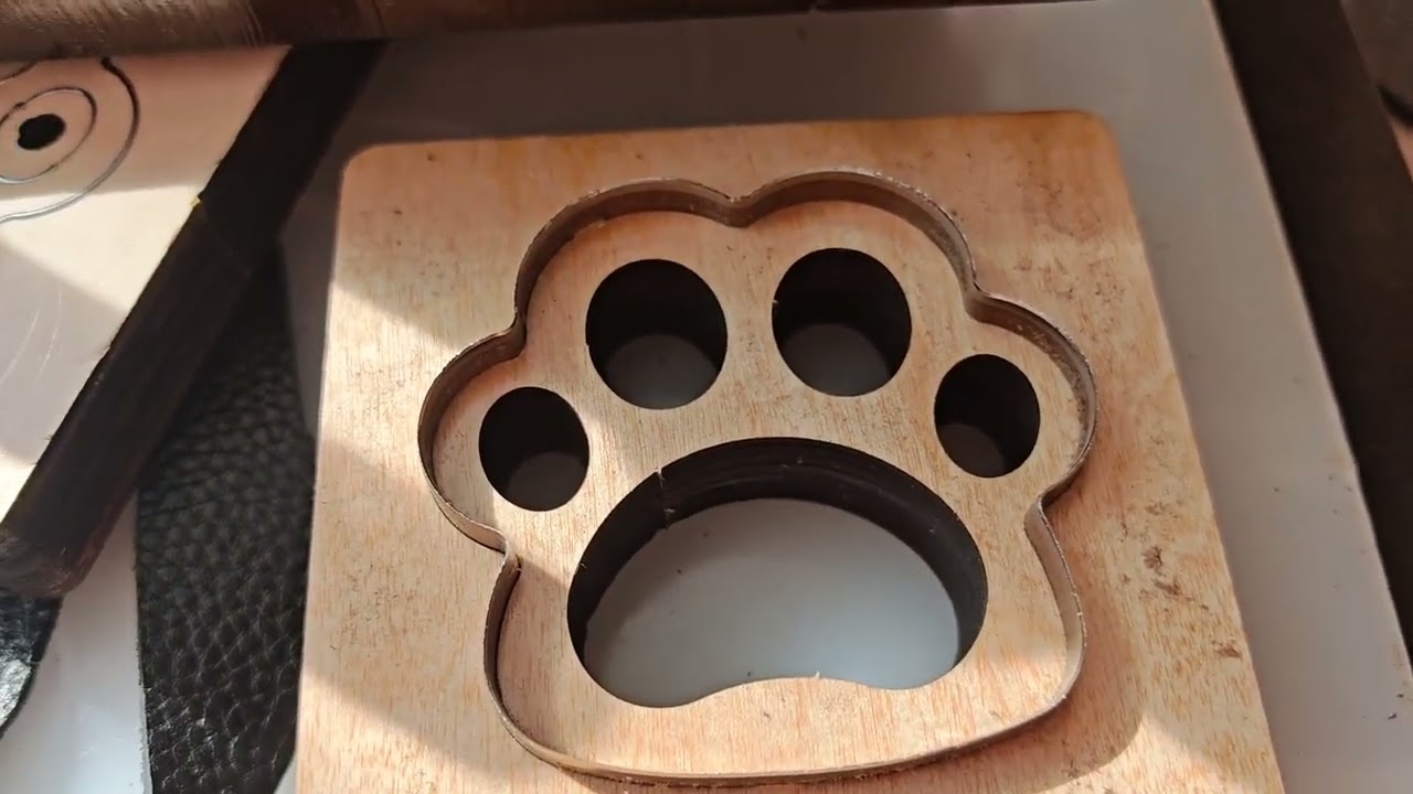 Temu leather die cutting machine / clicker cutter quick review