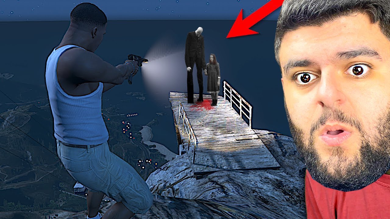 რა უნდა სლენდერმენს ღამის 3 საათზე ჩვენგან GTA5 ში!