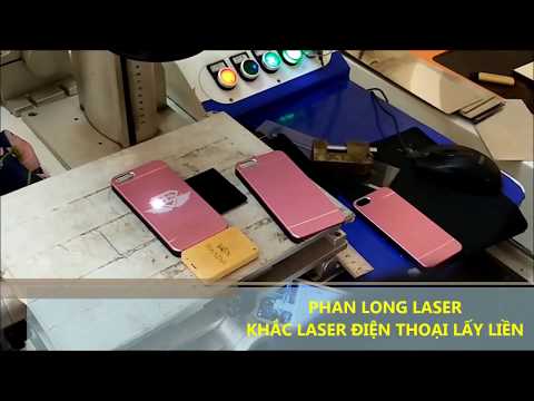 Video Khắc Laser lên Vỏ Ốp Lưng Bao Da Điện Thoại Giá Rẻ lấy... - youtube