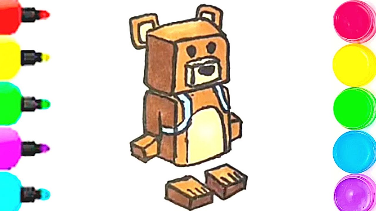 How to draw Super Bear Adventure for kids/Super Bear Sarguzashtini ...