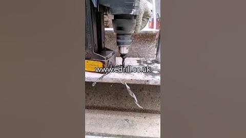 DrillSink e-drill in action #metalcuttingtools #steelwork #workshop #weldshope #steelfabrication