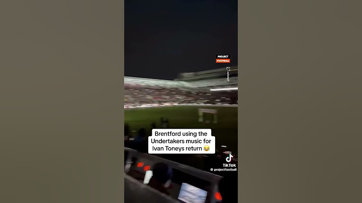 Brentford using Undertaker music for Ivan Toney return 🔥 #premierleague #brentford #shorts