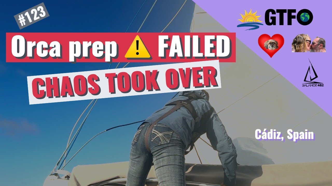⁣We Prepped for Orcas… But Chaos Had Other Plans ⛵🐟🔥 | #GTFOplan Ep. 123