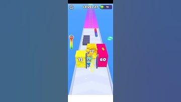Layer Man 3D: Run & Collect Level 27 Gameplay Walkthrough Android #Shorts