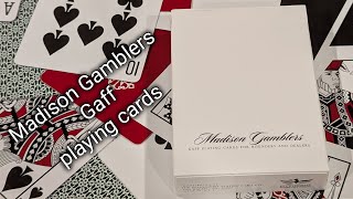 Daily deck review day 405 - Madison Gamblers Gaff playing cards by Ellusionist