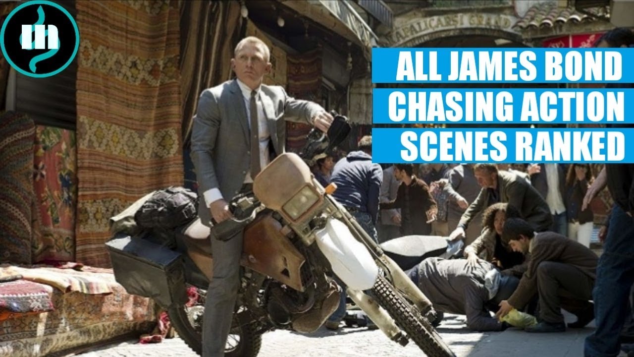 JAMES BOND's Most Iconic Chasing Scenes Ranked | You'll Agree With The First One😉 