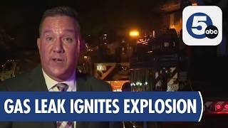 Gas leak triggers explosion destroying 3 homes in Twinsburg