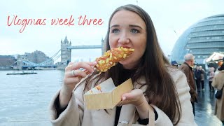 VLOGMAS - WEEK THREE | Christmas markets & shopping