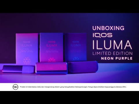 IQOS ILUMA Limited Edition Neon Purple - YouTube