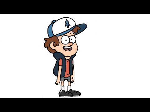 Come disegnare Dipper Pines (Gravity Falls)