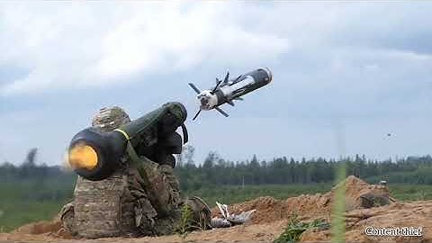 FGM-148 Javelin In Action • Man-Portable Anti-Tank Missile