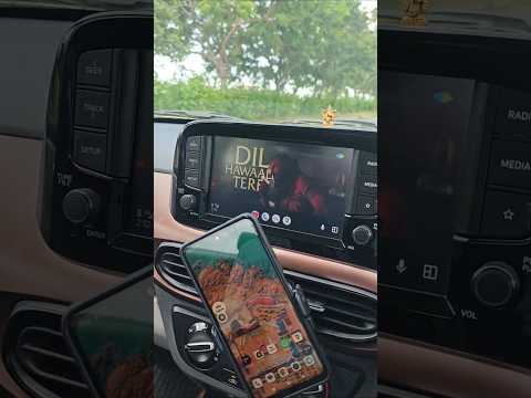 play youtube play video in hyundai Aura car is running #viral #hyundai @aura