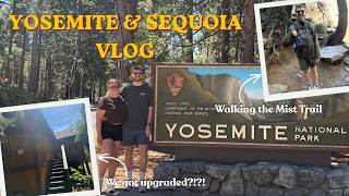 YOSEMITE & SEQUOIA - Getting upgraded at Evergreen Lodge & hiking the Mist Trail!