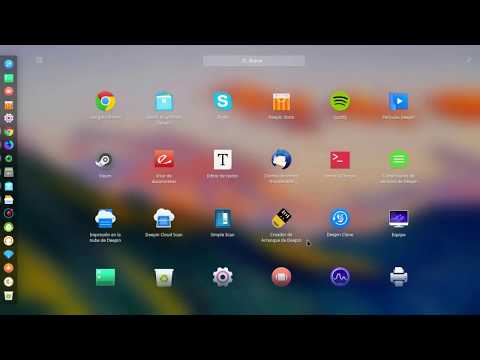 Tema oscuro para el explorador de archivos de Deepin ,  para WPS e instalar fuentes.