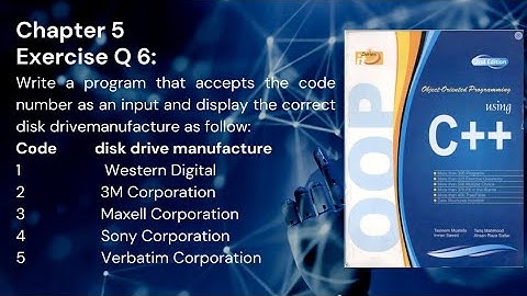 Object-Oriented Programming using C++  Chapter 5 Exercise Question 6|Tasleem Mustafa |Tariq Mahmood